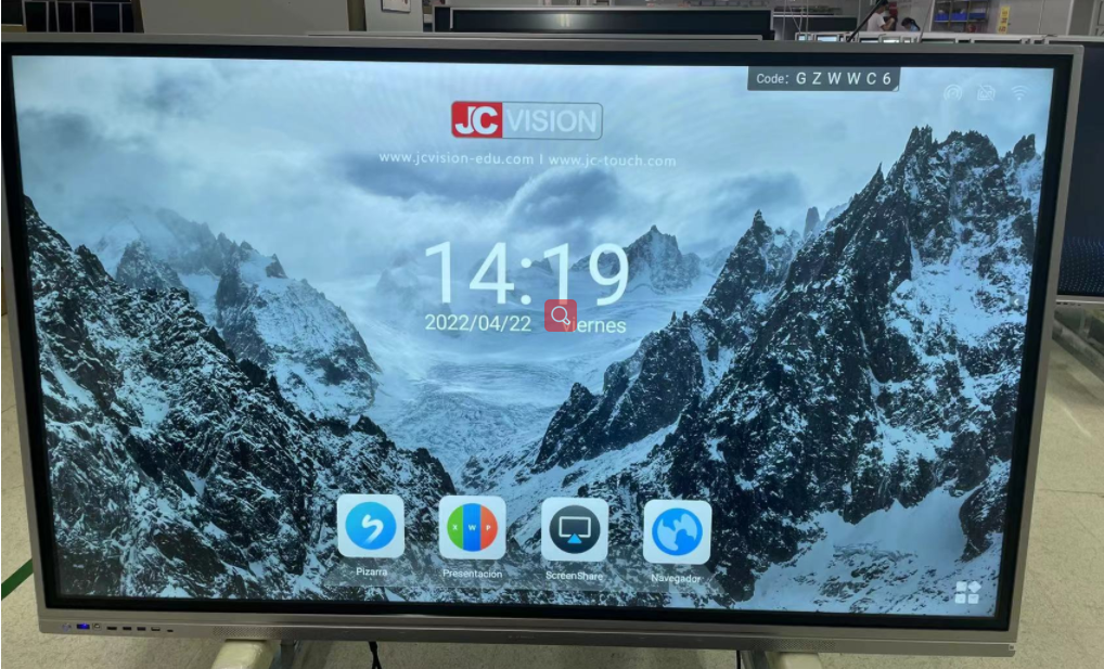 JCTOUCH Flat Panel Display With IR Tech T Series